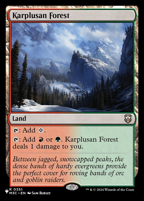 Karplusan Forest (Rare)