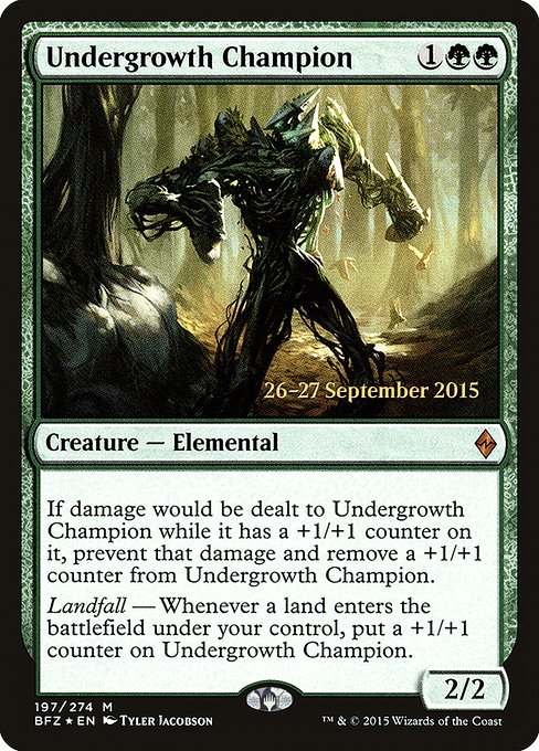 Undergrowth Champion (Mythic)