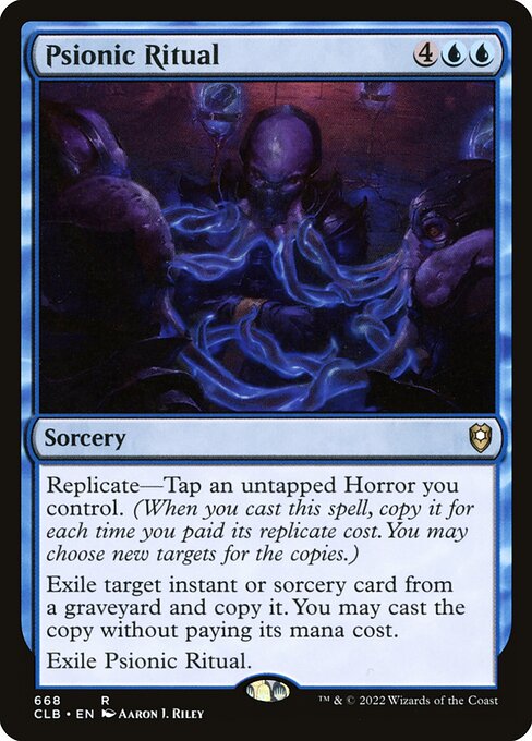 Psionic Ritual (Rare)