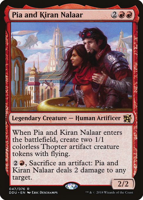 Pia and Kiran Nalaar (Rare)
