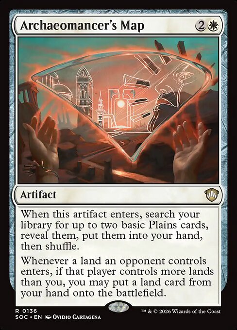 Archaeomancer's Map (Rare)