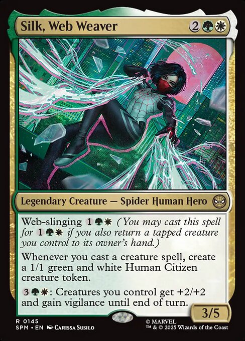 Silk, Web Weaver (Rare)
