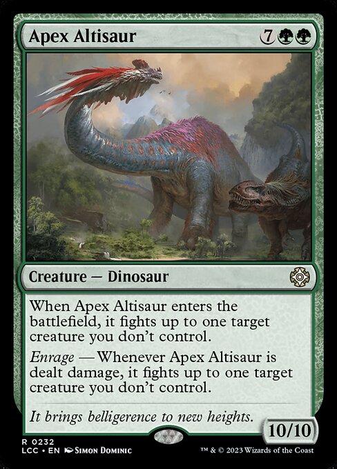 Apex Altisaur (Rare)