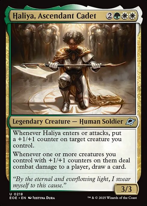 Haliya, Ascendant Cadet (Uncommon)