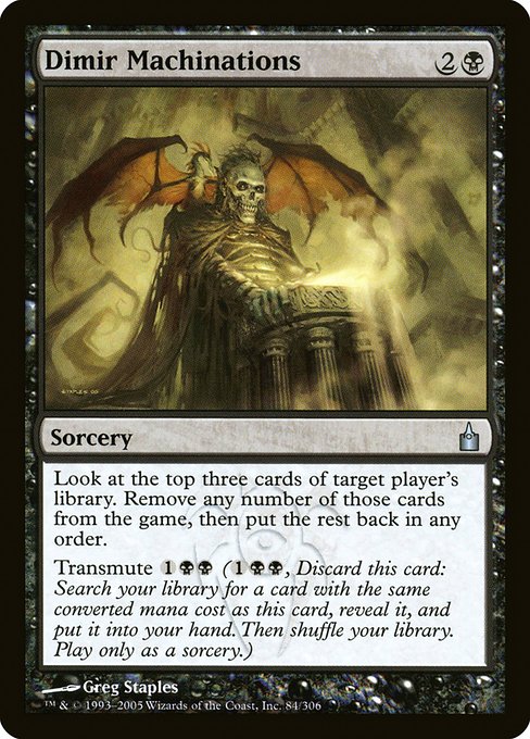 Dimir Machinations (Uncommon)