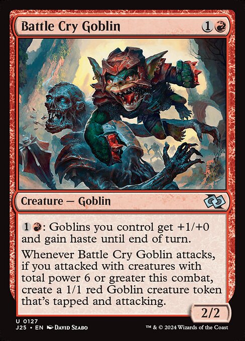 Battle Cry Goblin (Uncommon)