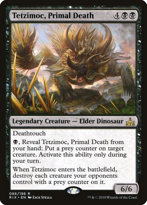 Tetzimoc, Primal Death (Rare)