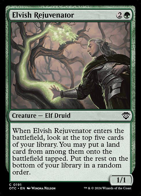 Elvish Rejuvenator (Common)