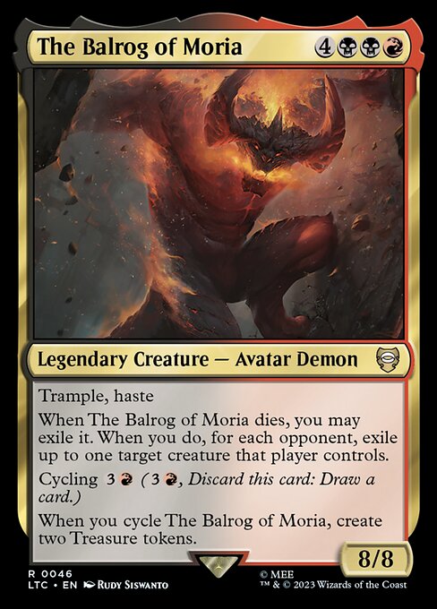 The Balrog of Moria (Rare)