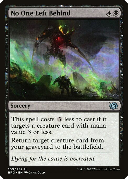 No One Left Behind (Uncommon)