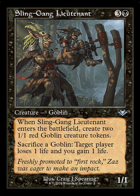 Sling-Gang Lieutenant (Uncommon)
