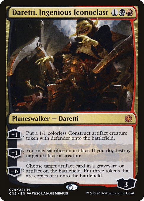 Daretti, Ingenious Iconoclast (Mythic)