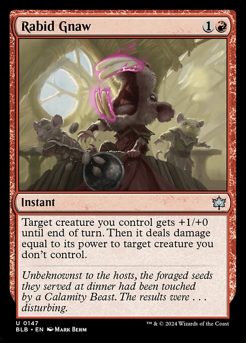 Rabid Gnaw (Uncommon)