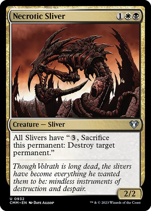 Necrotic Sliver (Uncommon)