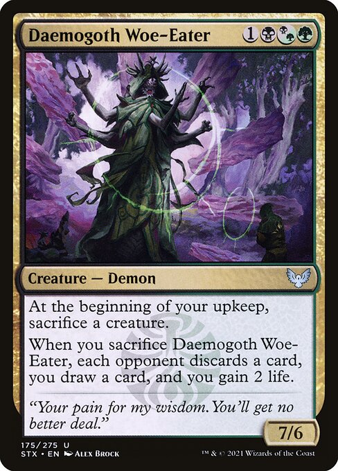 Daemogoth Woe-Eater (Uncommon)