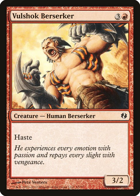 Vulshok Berserker (Common)