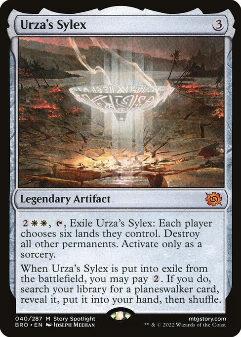 Urza's Sylex (Mythic)