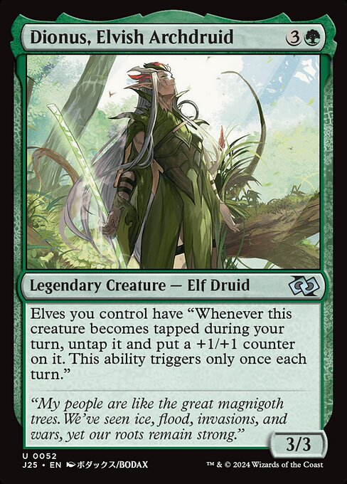 Dionus, Elvish Archdruid (Uncommon)