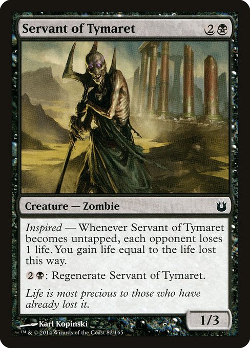 Servant of Tymaret (Common)
