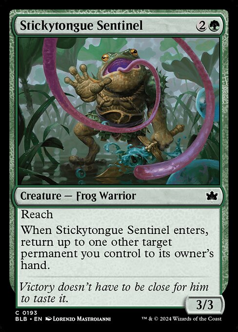 Stickytongue Sentinel (Common)