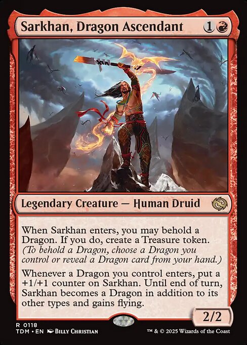 Sarkhan, Dragon Ascendant (Rare)