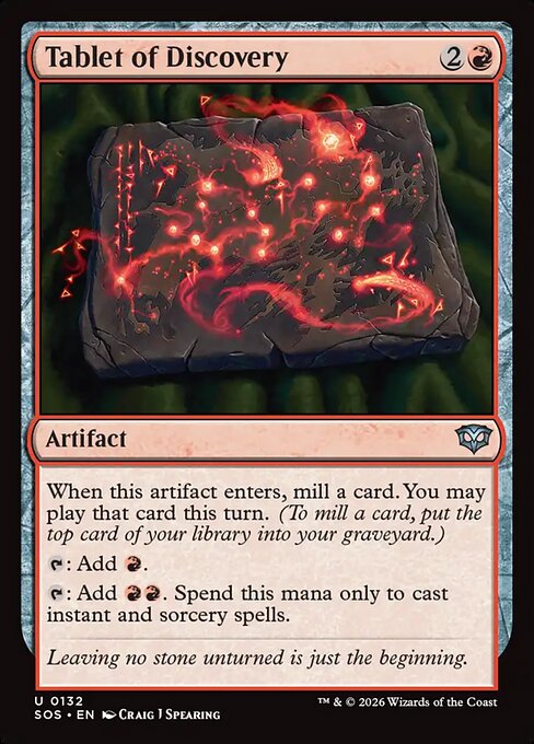 Tablet of Discovery (Uncommon)