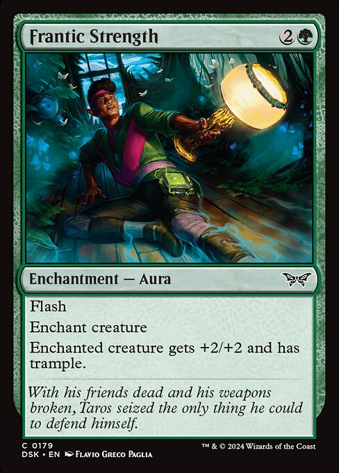 Frantic Strength (Common)