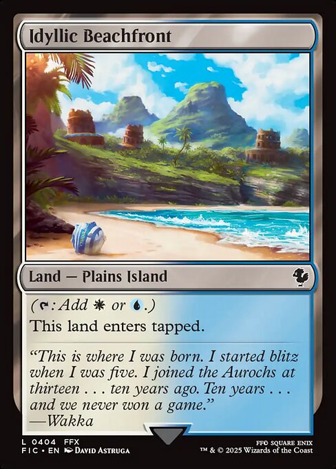 Idyllic Beachfront (Common)
