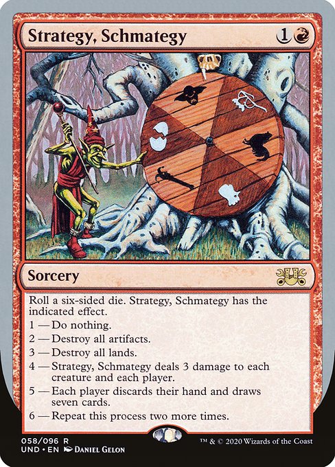 Strategy, Schmategy (Rare)