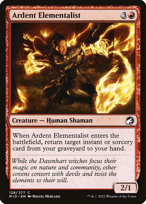 Ardent Elementalist (Common)