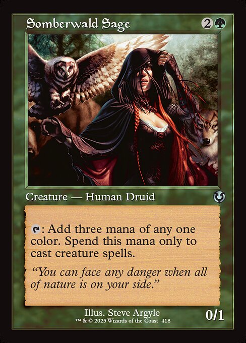 Somberwald Sage (Uncommon)