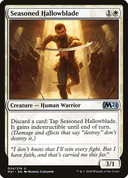 Seasoned Hallowblade (Uncommon)