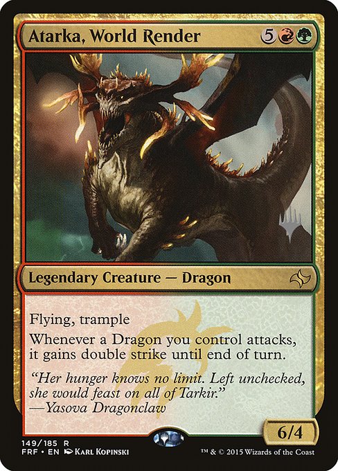 Atarka, World Render (Rare)