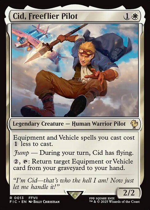 Cid, Freeflier Pilot (Rare)