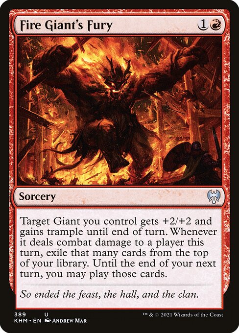Fire Giant's Fury (Uncommon)