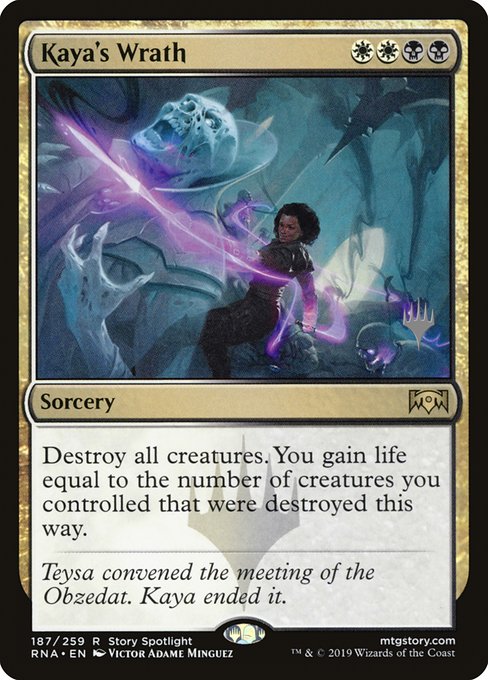 Kaya's Wrath (Rare)