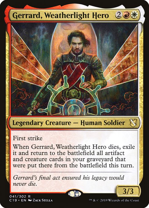 Gerrard, Weatherlight Hero (Rare)