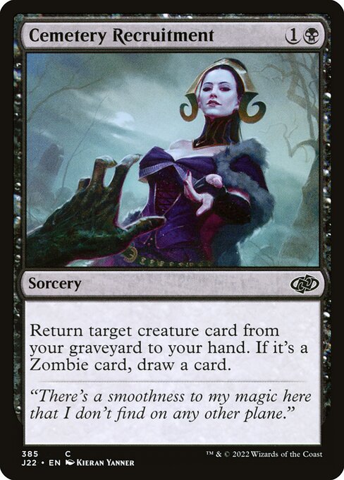 Cemetery Recruitment (Common)