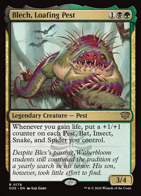 Blech, Loafing Pest (Rare)