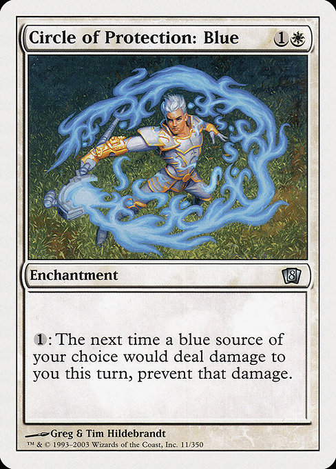 Circle of Protection: Blue (Uncommon)