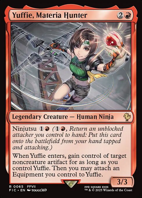 Yuffie, Materia Hunter (Rare)
