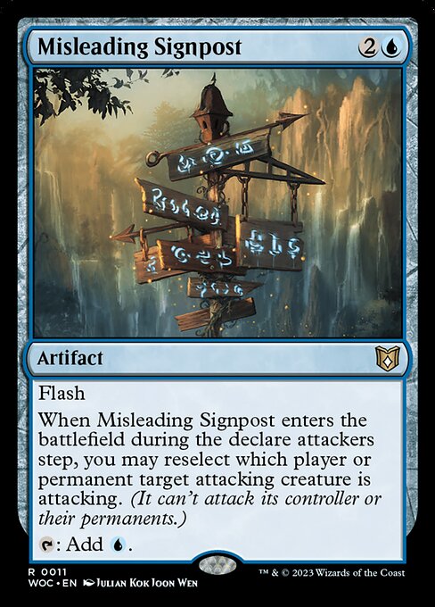 Misleading Signpost (Rare)