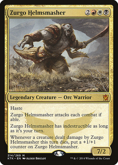 Zurgo Helmsmasher (Mythic)