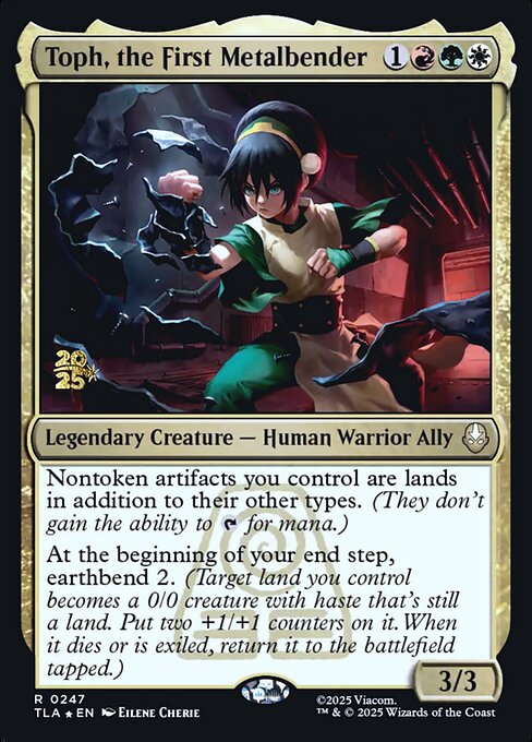 Toph, the First Metalbender (Rare)