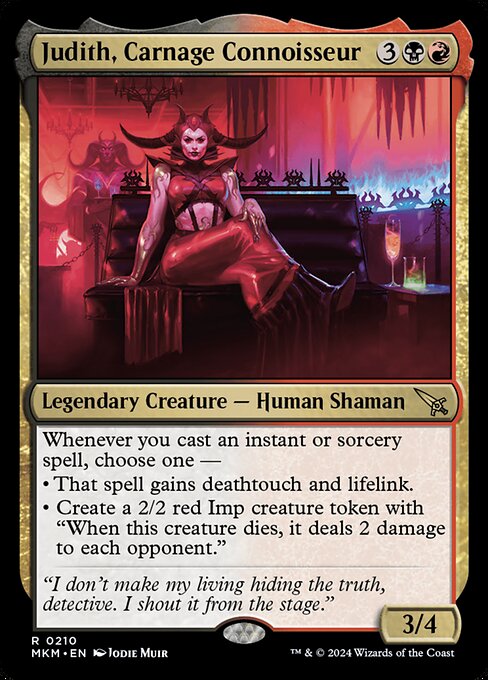 Judith, Carnage Connoisseur (Rare)
