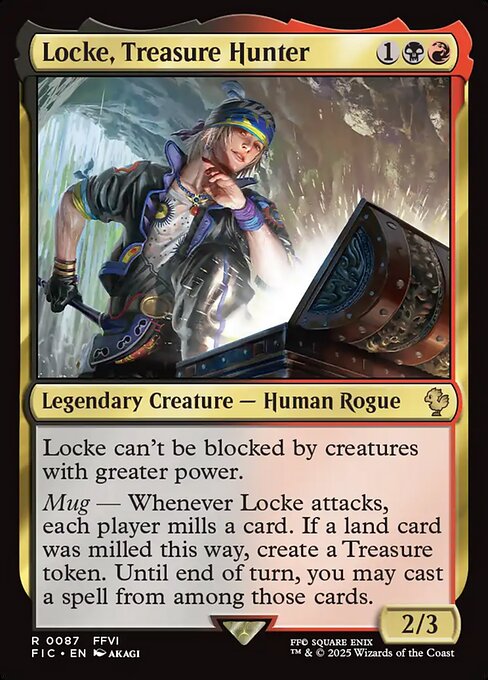 Locke, Treasure Hunter (Rare)