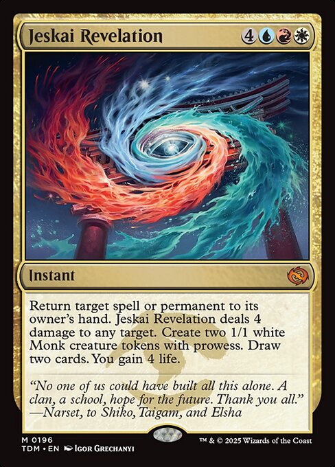 Jeskai Revelation (Mythic)