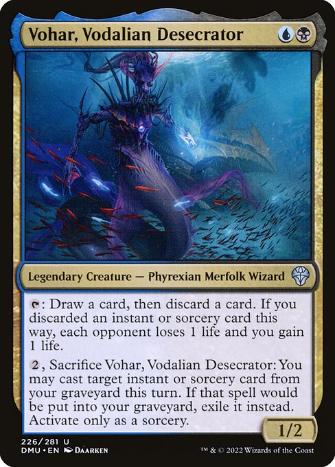 Vohar, Vodalian Desecrator (Uncommon)