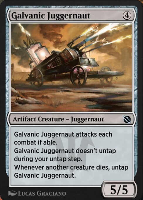 Galvanic Juggernaut (Uncommon)