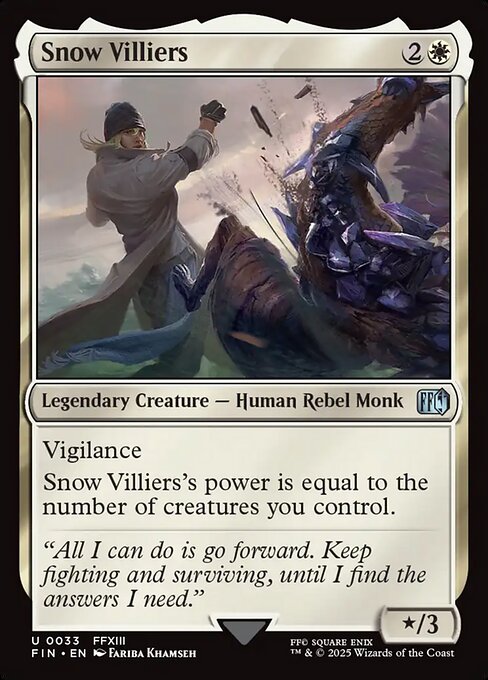 Snow Villiers (Uncommon)